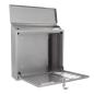 Preview: Rottner Edelstahl-Briefkasten Muro Inox T06048